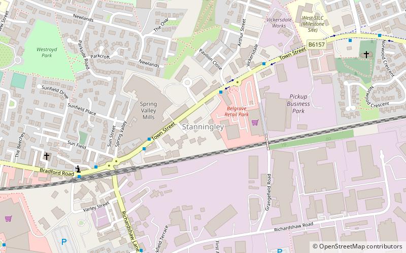 Stanningley location map