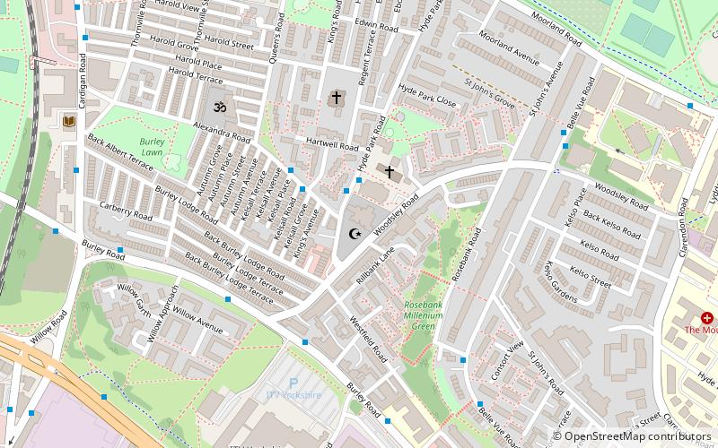 Leeds Grand Mosque location map