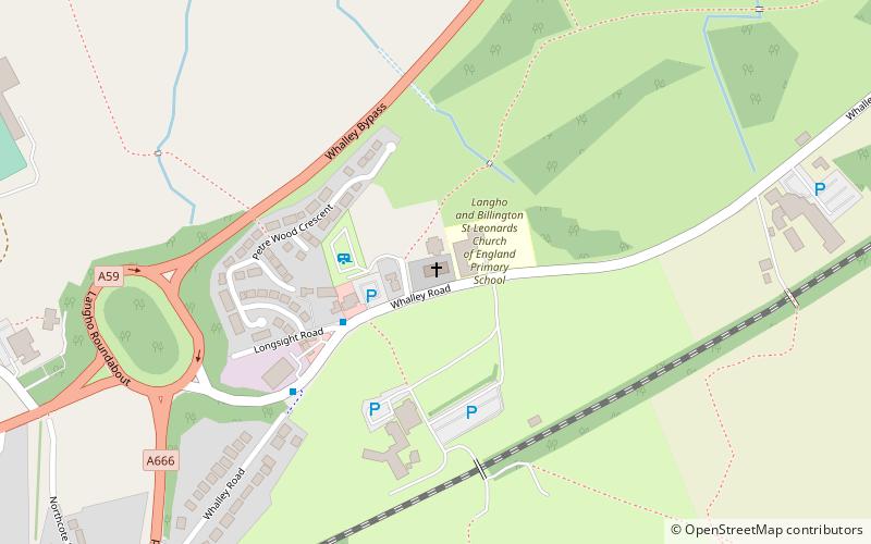 New St Leonard's Church location map