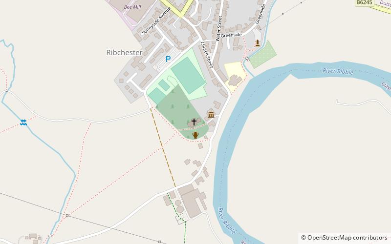 St Wilfrid's Church location map