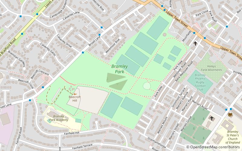 Bramley Park location map