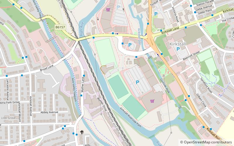 Kirkstall Training Ground location map