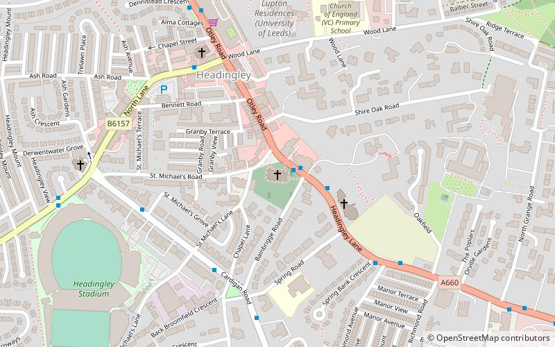 St Michael and All Angels Church location map