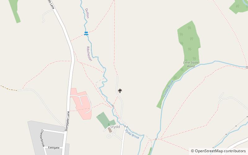 Stydd location map
