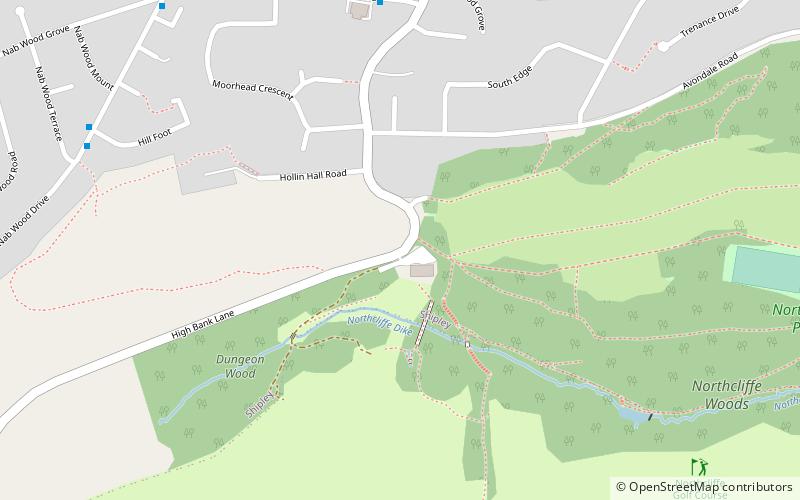 Northcliffe Golf Club location map