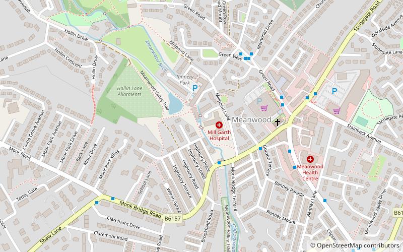 Meanwood Valley Fitness location map