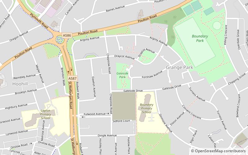Grange Park Children's Centre & Cafe location map