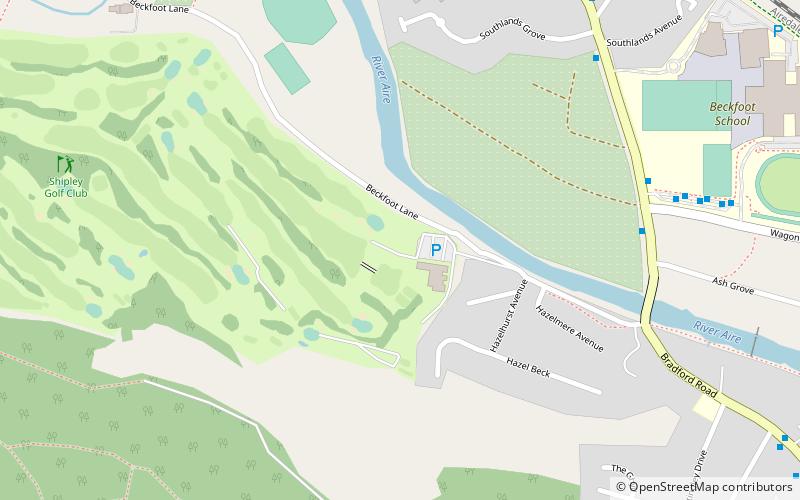Shipley Golf Club location map