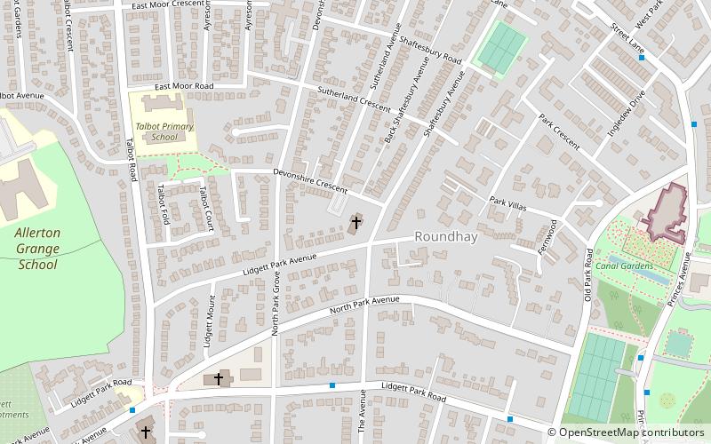 Saint Andrew's location map