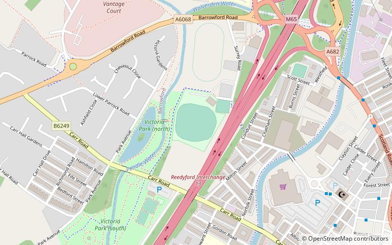 Seedhill Cricket Ground location map