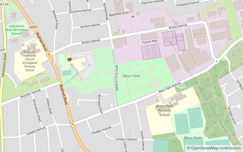 Moor Park location map