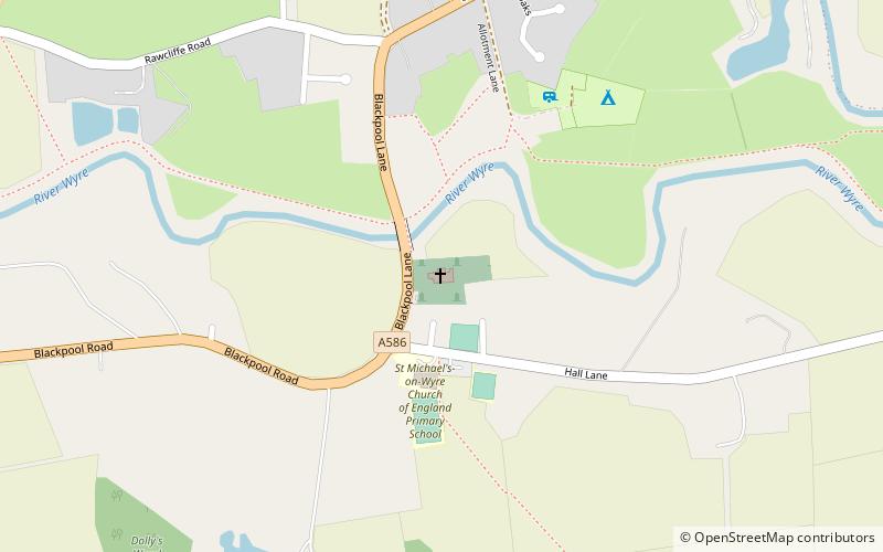 St Michael's location map