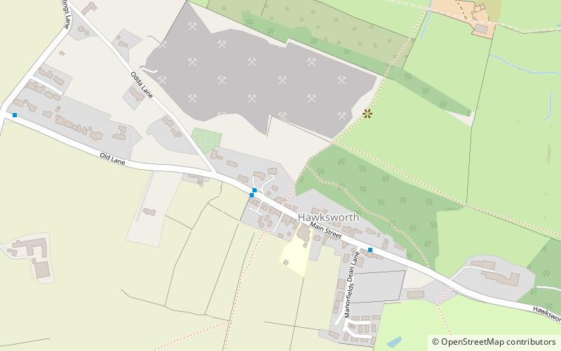 Hawksworth location map