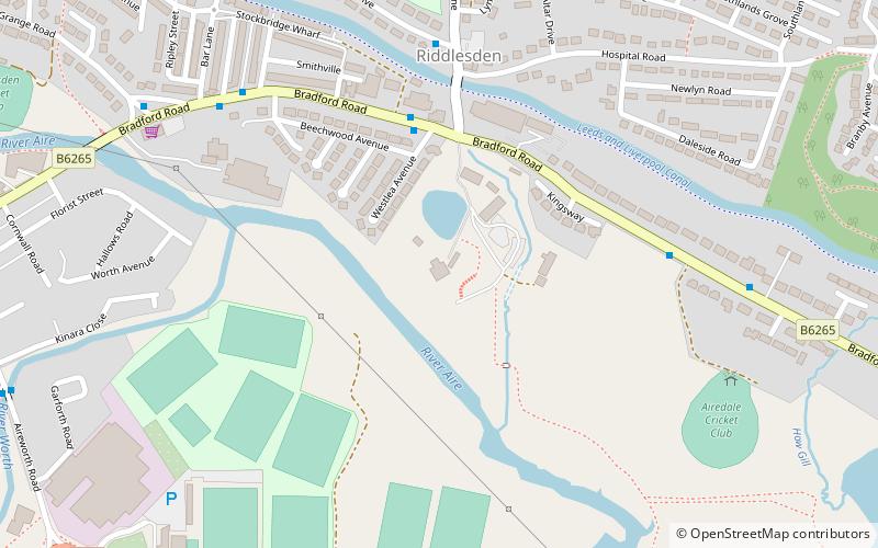 East Riddlesden Hall location map