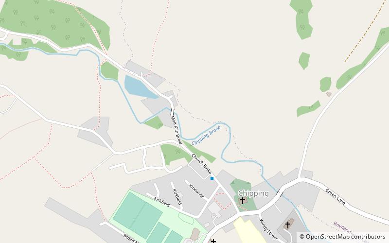 Kirk Mill location map