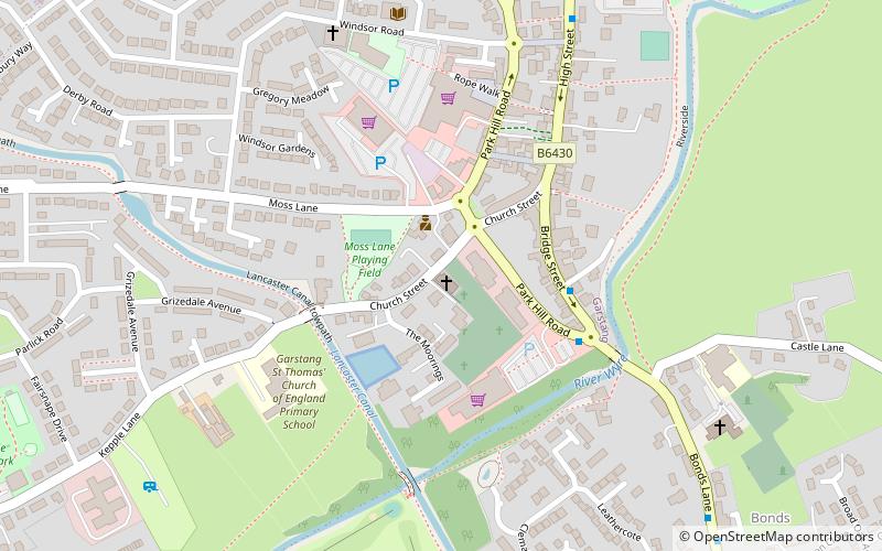 St Thomas' Church location map