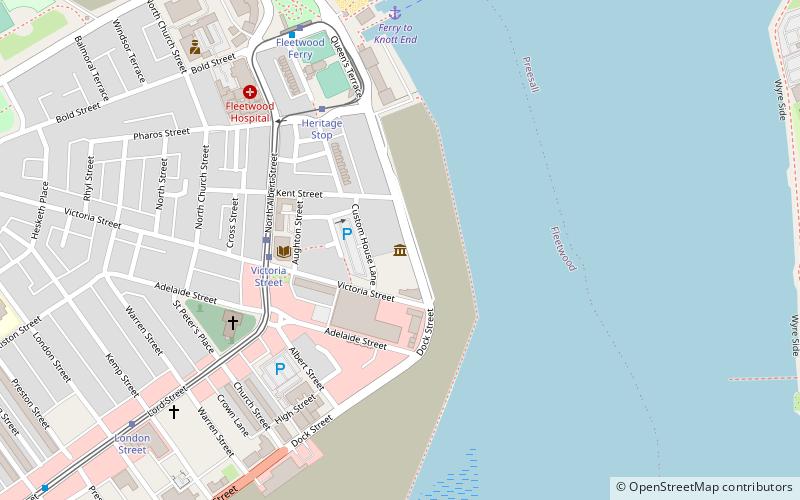 Fleetwood Museum location map