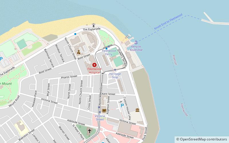 Phare de Fleetwood High location map