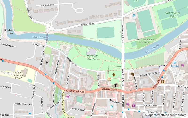 riverside gardens ilkley location map