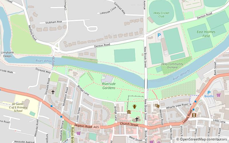 Ilkley Toy Museum location map