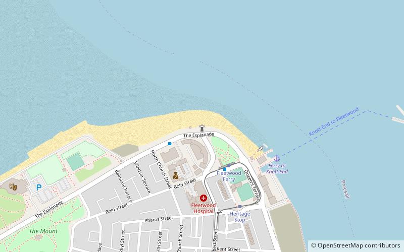 Phare de Fleetwood Low location map