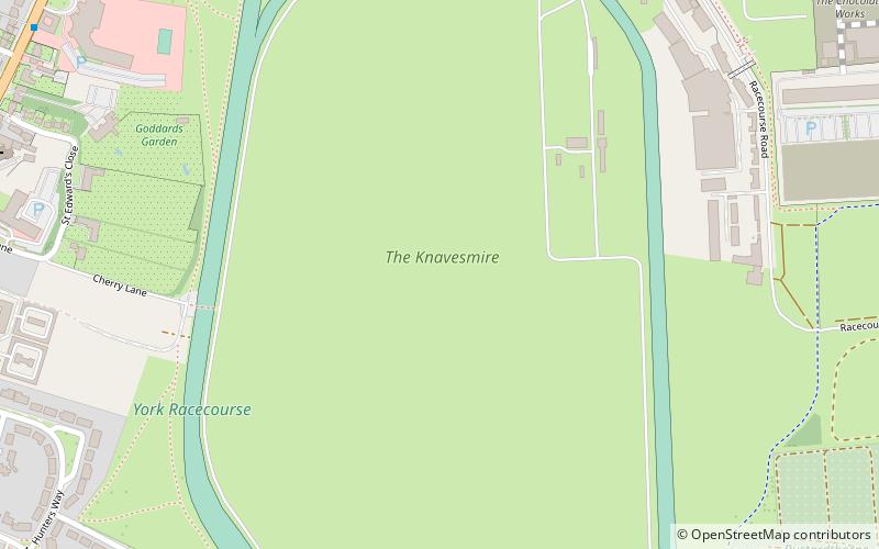 York Racecourse location map