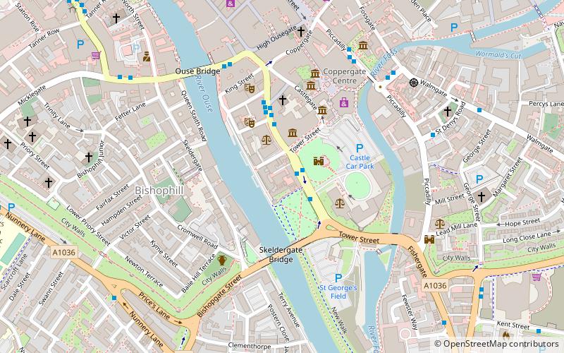 York Debtor's Prison location map