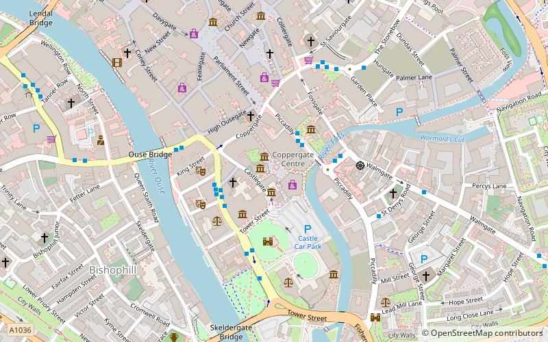 Coppergate location map