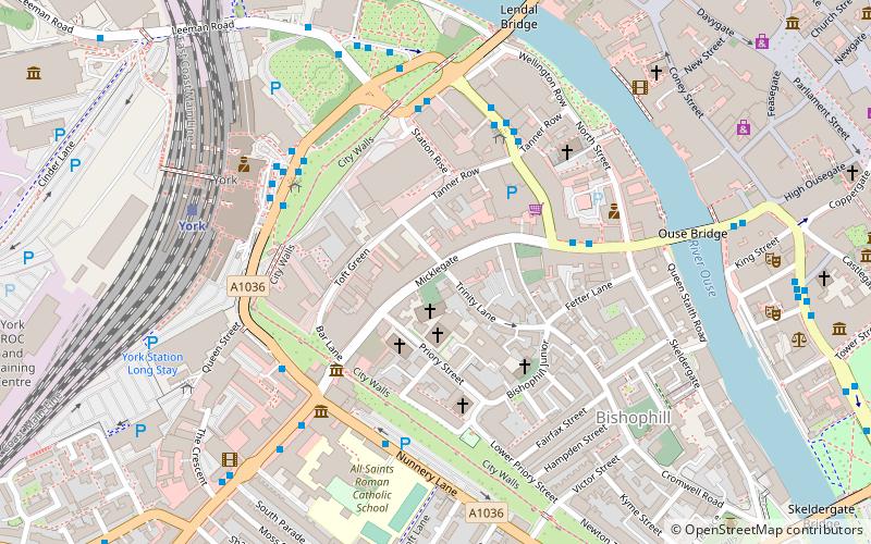 Holy Trinity Church location map