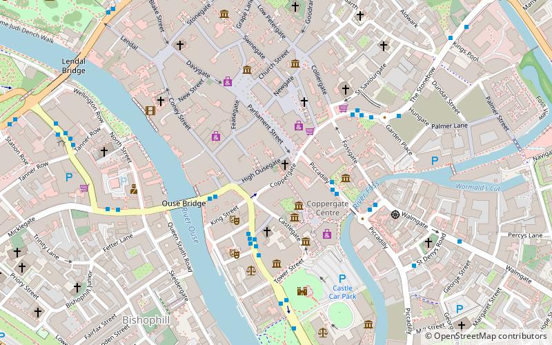 St William's College location map