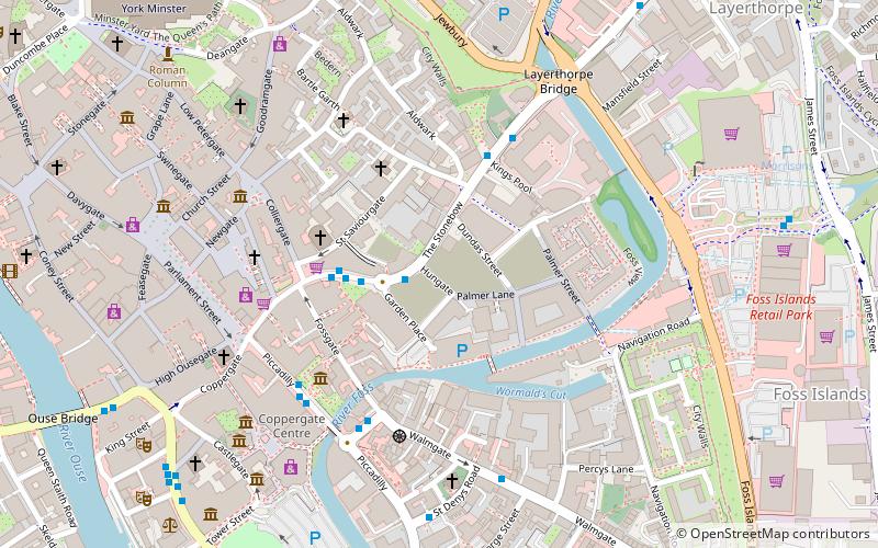 Hungate location map