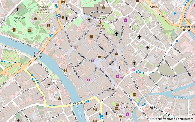 St Sampson's Square location map