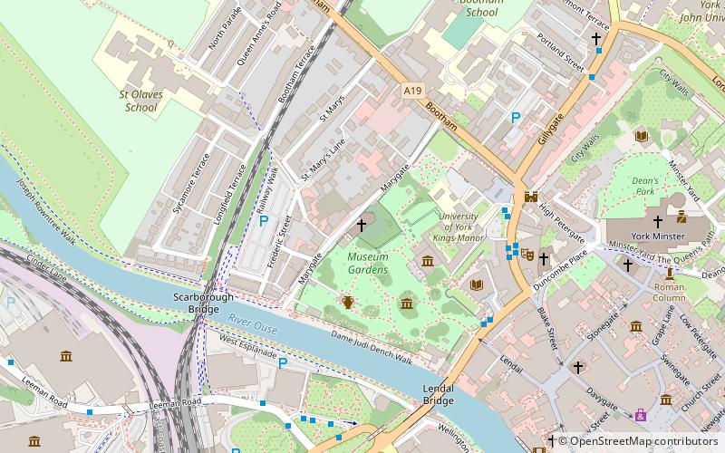 St Olave’s Church location map