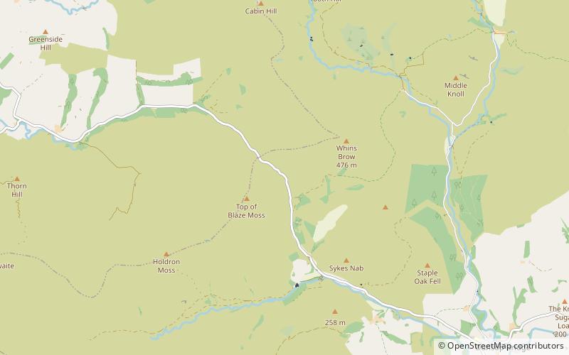 Trough of Bowland location map