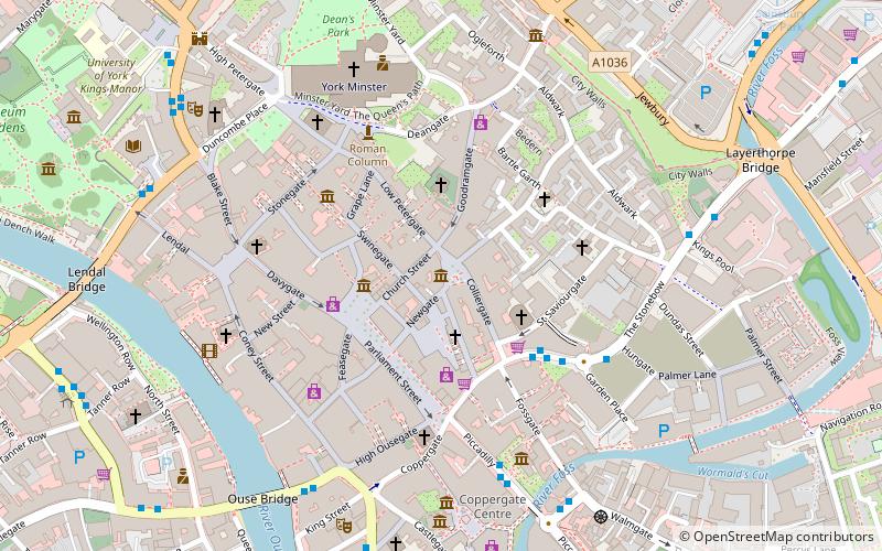 York's Chocolate Story location map