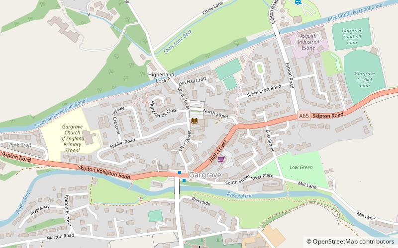 Gargrave Village Hall location map