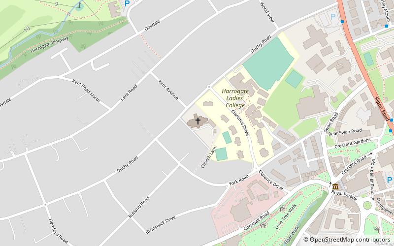 St Wilfrid's Church location map