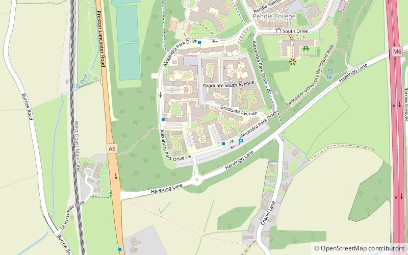 Cartmel College location map