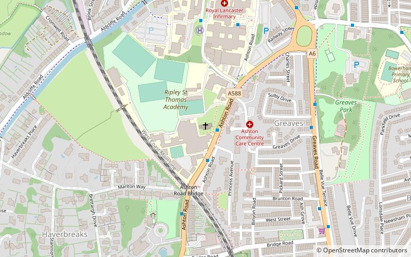 ripley school chapel lancaster location map