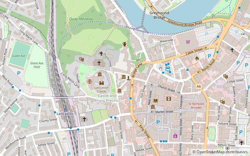 Judges' Lodgings location map