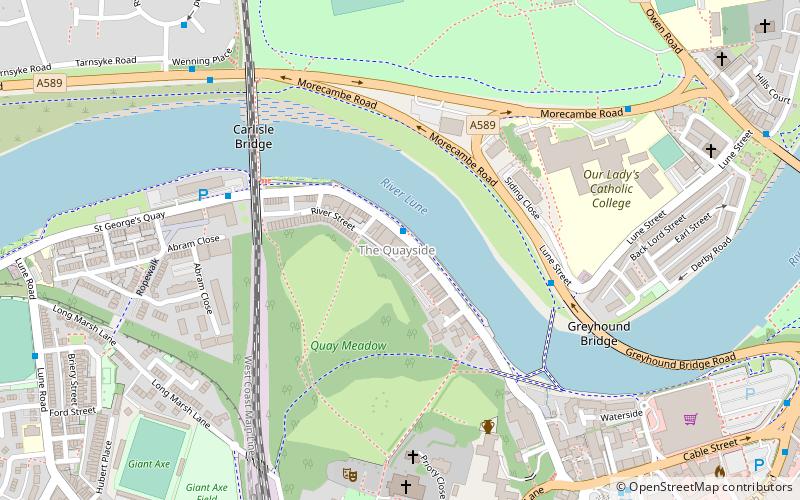 Lancaster Maritime Museum location map