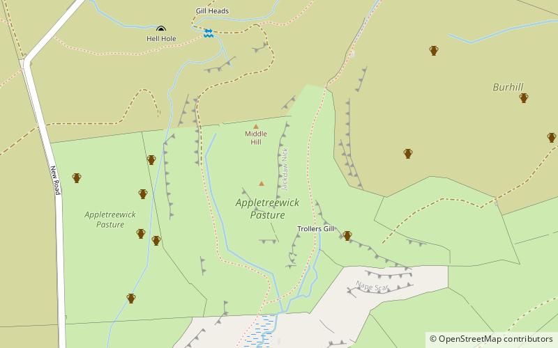 Troller's Gill location map