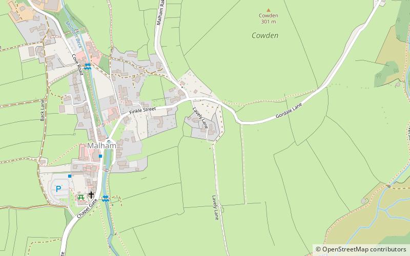 Friar Garth Farmhouse location map