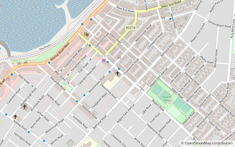 St Barnabas' Church location map