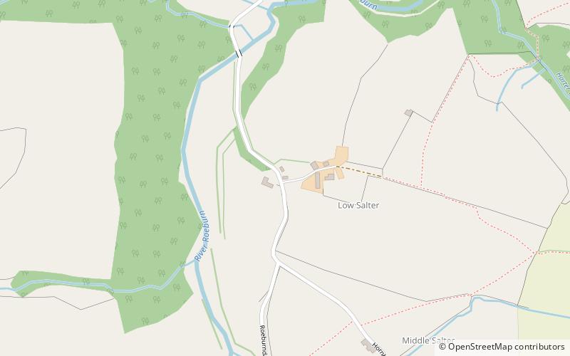 Roeburndale location map