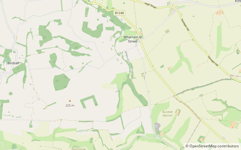 Wharram Percy location map