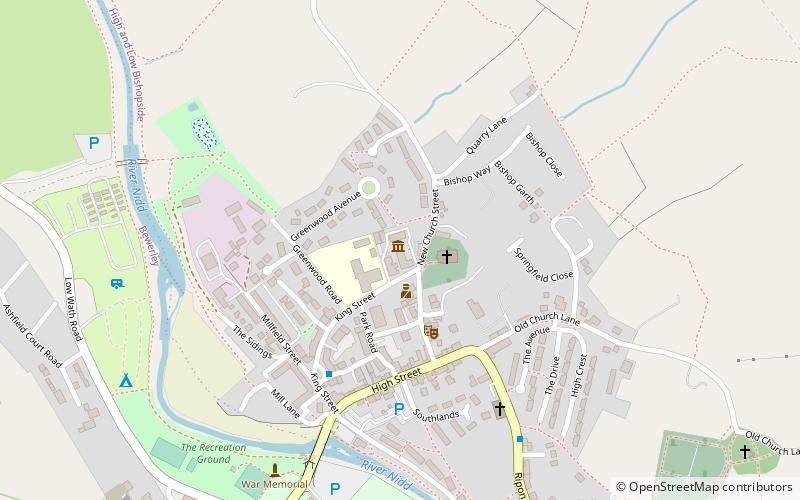 Nidderdale Museum location map