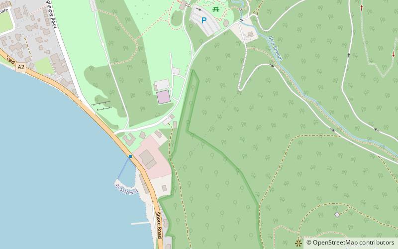 Rostrevor Forest location map