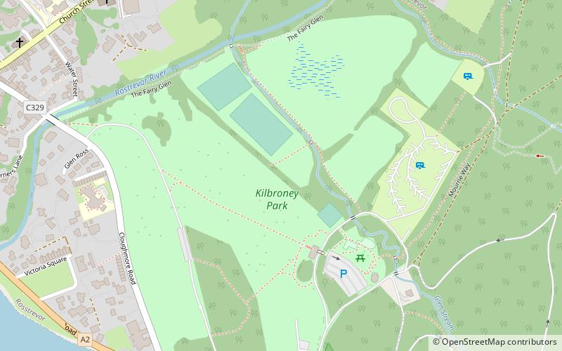 Kilbroney Park location map