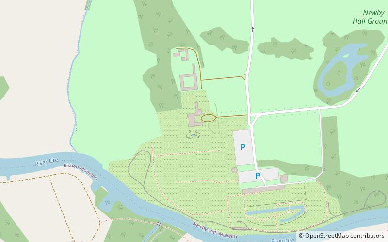 Newby Hall location map